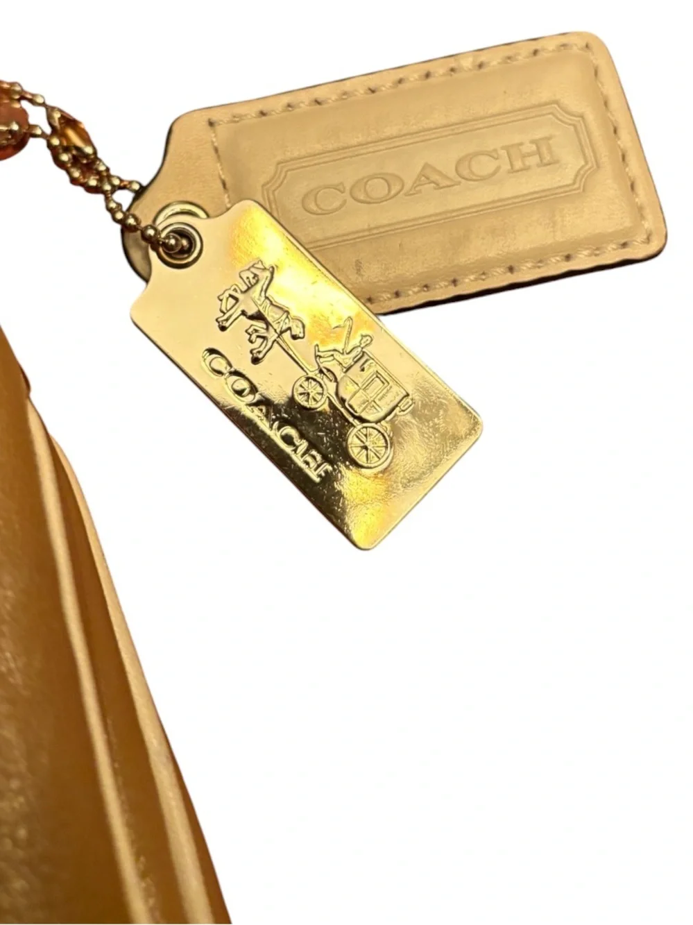 Coach Floral Botanical Canvas with Leather Trim Hobo Shoulder Bag 28322.